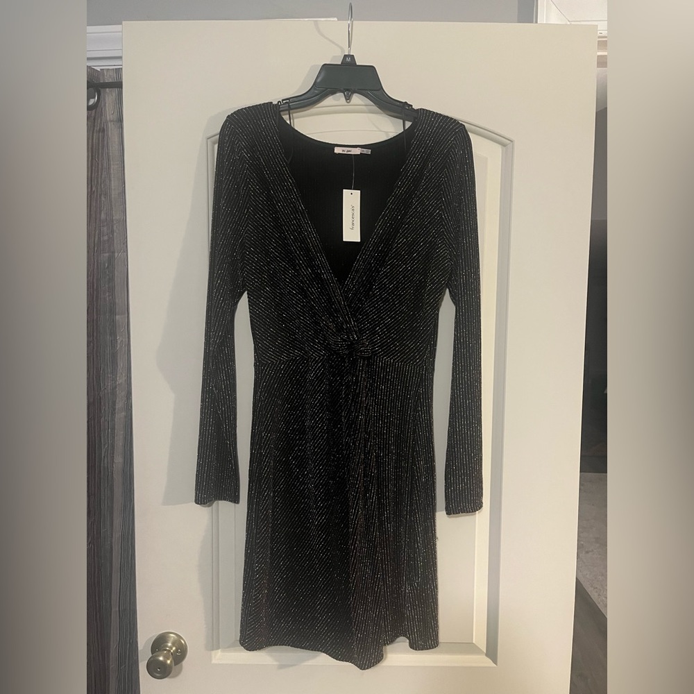 Gold/silver black shimmer dress size XL